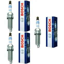 3x Zündkerze BOSCH 0 242 135 517 für Dacia Renault Peugeot Citroën Logan Thalia II