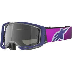 Alpinestars Vision 8 Corp Motocross Brillen, grau-grün für Männer