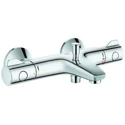 GROHE THM-Wannenbatterie Grohtherm 800 34567 Wandmontage eigensicher chrom