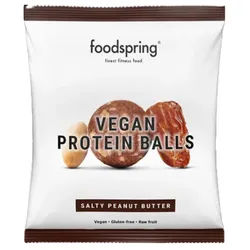 foodspring® Vegan Proteinballs Salty Peanut Butter