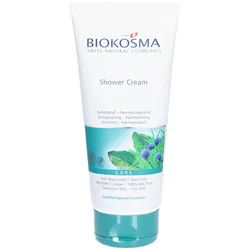 Biokosma Shower Cream – Vitalisierende Duschcreme mit BIO-Wacholder & BIO-Tulsi