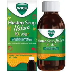 WICK Husten-Sirup Natura Kinder ab 1 Jahr 140 ml
