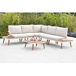 MERXX Gartenliege »Deckchair«, LxB: 154 x 67 cm, max. Belastung: 100 kg - grau