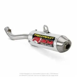 PRO CIRCUIT R-304 Kappe aus gebürstetem Aluminium/Edelstahl KTM/Husqvarna Schalldämpfer