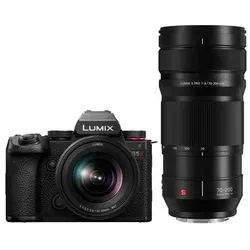 Panasonic Lumix DC-S5II +Lumix S 20-60mm f/3.5-5.6 + S Pro 70-200mm f/4,0 O.I.S. schwarz