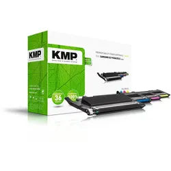 KMP Tonerkartusche 1 Toner-Set SA-T53V ERSETZT Samsung CLT-P406C/ELS - BK/C/M/Y bunt