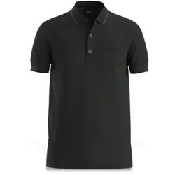 BOSS für Herren. 50506193 Polo Paul schwarz (M), Lässig, Baumwolle, Kurzarm