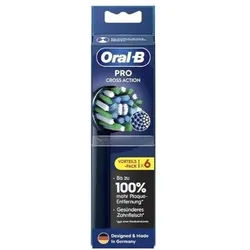 Oral-B 6er Aufsteckbürsten Pro CrossAction Schwarz 1 St