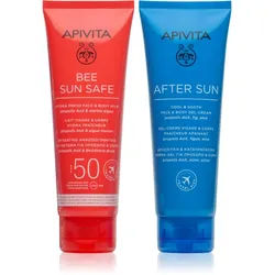 Apivita Bee Sun Safe Beach Essentials Set für die Breunung