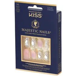 Kiss Majestic Nails Kit Faux-Ongles 'In a Crown'