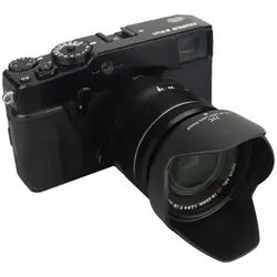 JJC Gegenlichtblende 14mm F2.8 18-55mm F2.8-4 R LM OIS Fujifilm 14/18-55 Gegenlichtblende