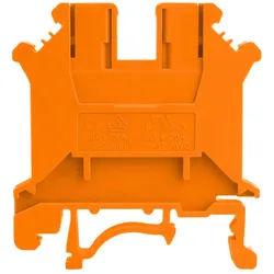 Reihenklemme 10mm2 Schraubklemme Orange VDE UL