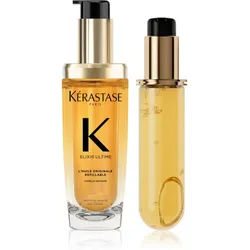 Kérastase Elixir Ultime L'huile Originale vorteilhafte Packung für glänzendes und geschmeidiges Haar 2x75 ml