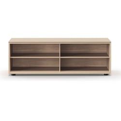 Sideboardelemente Edit Q Piure braun, Designer Studio Piure, 37.5x120x48 cm