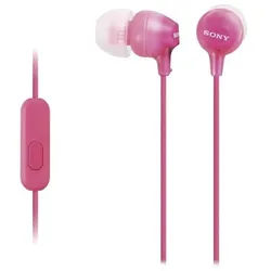 Sony MDR-EX15AP Kopfhörer Verkabelt im Ohr Anrufe/Musik Pink