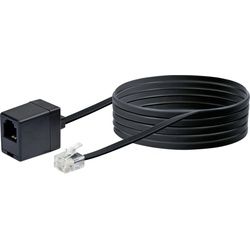 Schwaiger Bürostuhl Schwaiger Telefon Verlängerungskabel TVL6332 533 schwarz