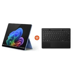 Microsoft Surface Pro (11. Generation) 13" OLED 2in1 Saphir Snapdragon® X Elite 16GB RAM 1TB SSD Win11 ZIB-00037 inkl. Black Flex Keyboard Pen