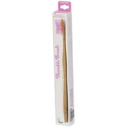 The Humble Co. Humble Brush® Bambuszahnbürste Erwachsene Soft Pink