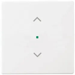 Wippe 1-fach, mit Symbol "Jalousie" für Busch-free@home® future® linear (studioweiß)