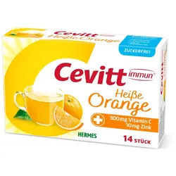 Cevitt immun Heiße Orange zuckerfrei 14 St Granulat