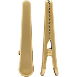 Nicolas Vahe Klammern goldfarben 2 St.