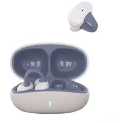 MOPUEA Kabellose Ohrhörer mit 9D Klang, Touch-Steuerung & Schnellladung Bluetooth-Kopfhörer (9D-Sound, Mono-Stereo-Modus, Geräuschunterdrückung) weiß