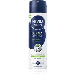 NIVEA MEN Derma Control Sensitive Antitranspirant-Spray für empfindliche Oberhaut 150 ml