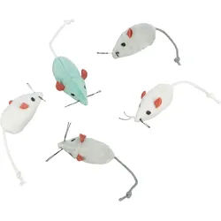 TRIXIE Maus, Plüsch, Katzenminze, 5 cm