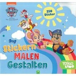 PAW Patrol - Stickern, Malen, Gestalten