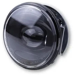 HIGHSIDER smart 4 Zoll Scheinwerfereinsatz LED schwarz Abblendlicht, E-geprüft (1Stk), schwarz