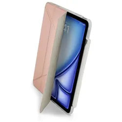 iPad Air 11" Origami No3 Pencil Case - Metallic Pink