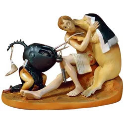 Parastone Dekofigur Der Vertrag - Museumsshop (Replikat) - Hieronymus Bosch