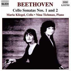 Cello Sonaten 1 & 2 - Maria Kliegel Nina Tichmann. (CD)