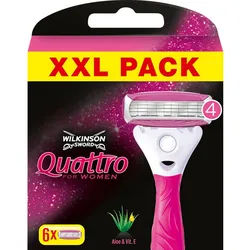 Wilkinson Rasierklingen Quattro for Women, 6-tlg.