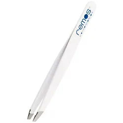Remos Augenbrauenpinzette, 9 cm, weiß 1 St weiss