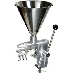 SCHNEIDER Gebäckfüllmaschine, Gebäckfüller zum Füllen von Krapfen, Pfannkuchen und anderen Produkten, Volumen: 2,0 Liter