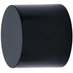 Endstück CAP, 2 Stück (D 2 cm) - schwarz - D 2 cm