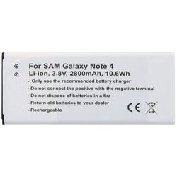 AccuCell Akku passend für den Samsung Galaxy Note 4 Akku mit NFC