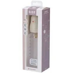 Bibs Baby Glasflasche Komplettset - Elfenbein