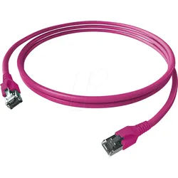 CP1KVBVBV0075 - Cat.6a Patchkabel, S/FTP, FlexBoot, violett, 7,5 m