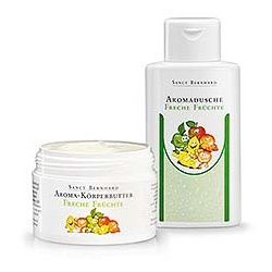 "Freche Früchte"-Set / Aromadusche + Körperbutter - 2 Stück