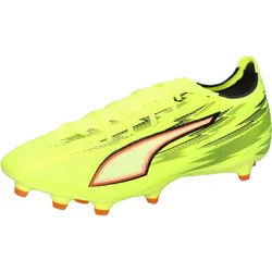 Puma Herren Fussballschuhe ULTRA 6 MATCH FG/AG 108687-01 44.5 - Yellow-Black-Red-Lime - 44.5