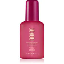 Coco & Eve Sunny Honey Tan Boosting Anti-Aging Body Oil SPF 50 schützendes Öl für schnellere Bräune gegen Hautalterung SPF 50 150 ml