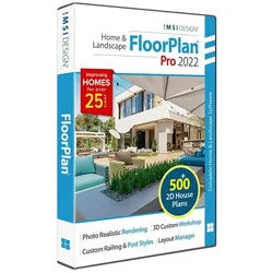 FloorPlan 2022 Home & Landscape Pro, English