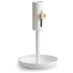 Kerzenständer Granny Northern weiß, Designer Rudi Wulff, 16 cm