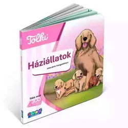 Tolki: Interaktives Lernhörbuch - Haustiere - auf Ungarisch