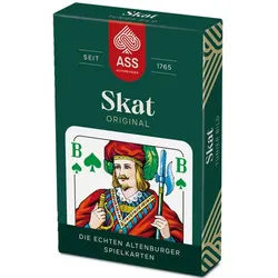 Cartamundi Spiel ASS - Skat, Turnierbild, 4 Farben-Blatt in Faltschachtel (FSC...