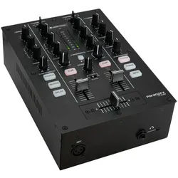 OMNITRONIC PM-202FX 2-Kanal-DJ-Mixer mit Filter, FX und Bluetooth