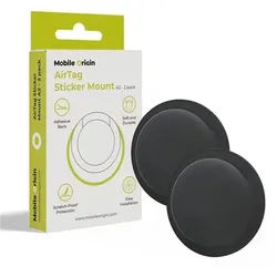 Airtag Sticker Mount A2 - 2 pack - black