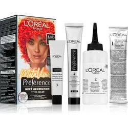 L’Oréal Paris Préférence Meta Vivids semi-permanente Haarfarbe Farbton 6.403 Meta Coral 1 St.